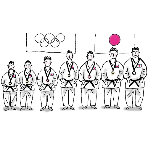 Japan’s Judo Team Aim to be True Champions