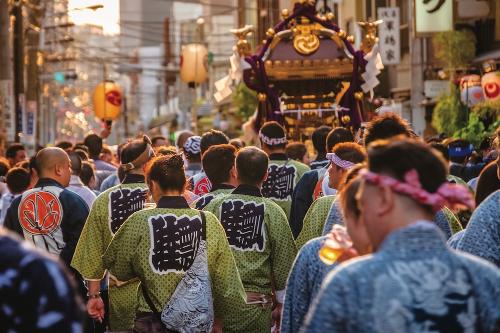 Matsuri scene