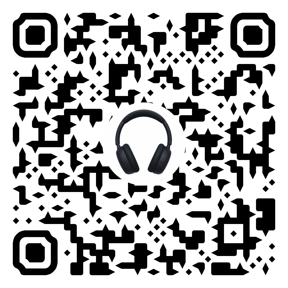 QR code for English only audio