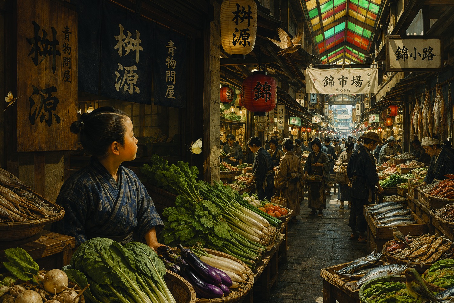 Jakuchū at Nishiki Market / 若冲・錦市場