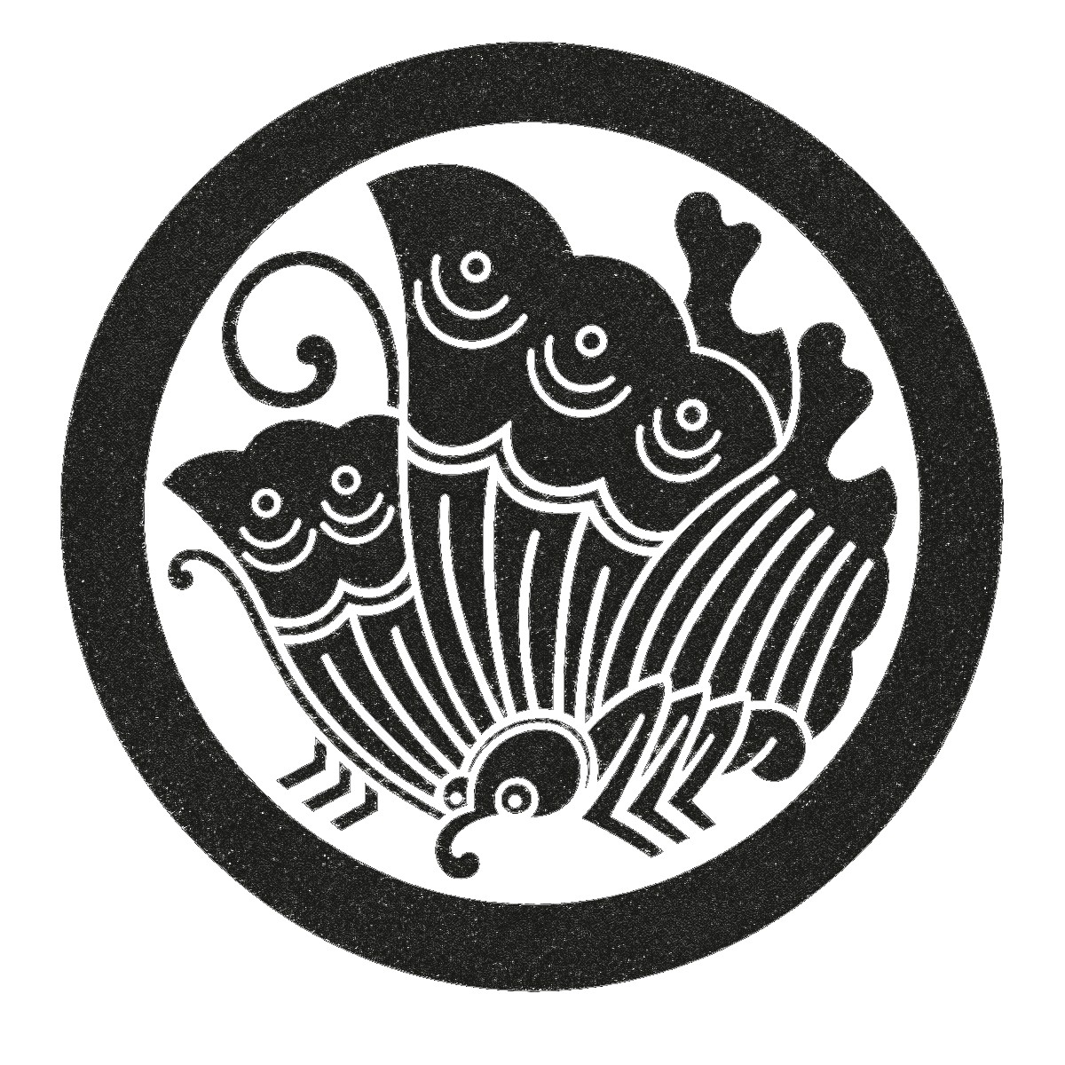 Taira butterfly crest