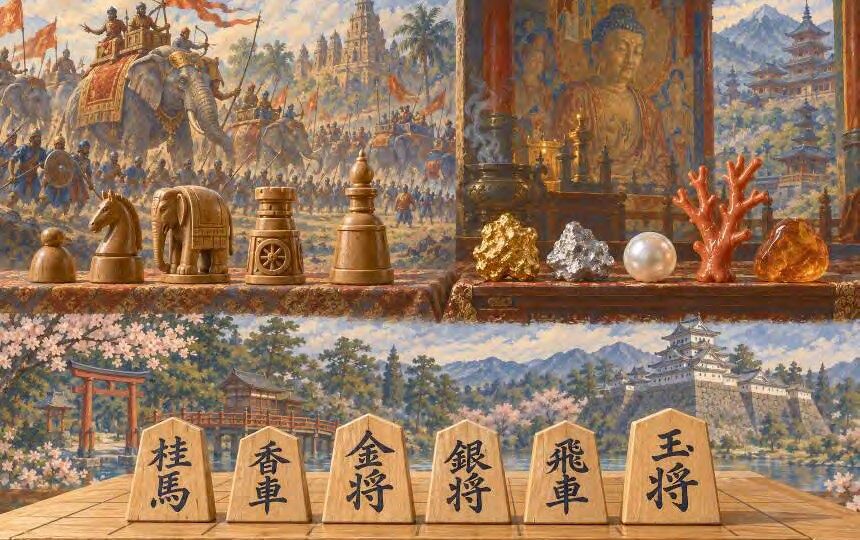 Indian army pieces, Buddhist treasures and Japanese shogi pieces — Hiragana Times November 2026