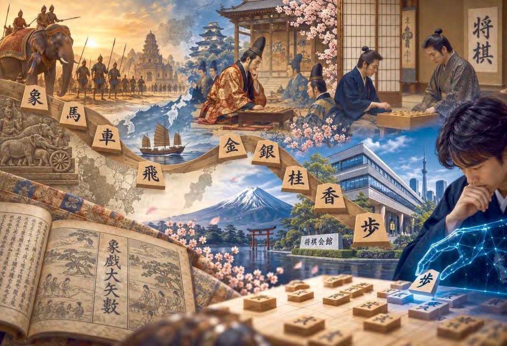 Shogi’s journey from ancient India to modern Japan